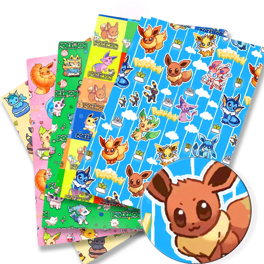 Baby Products In Japan - Pokemon Cartoon Fabric140*50cm Handmade Sewing Patchwork