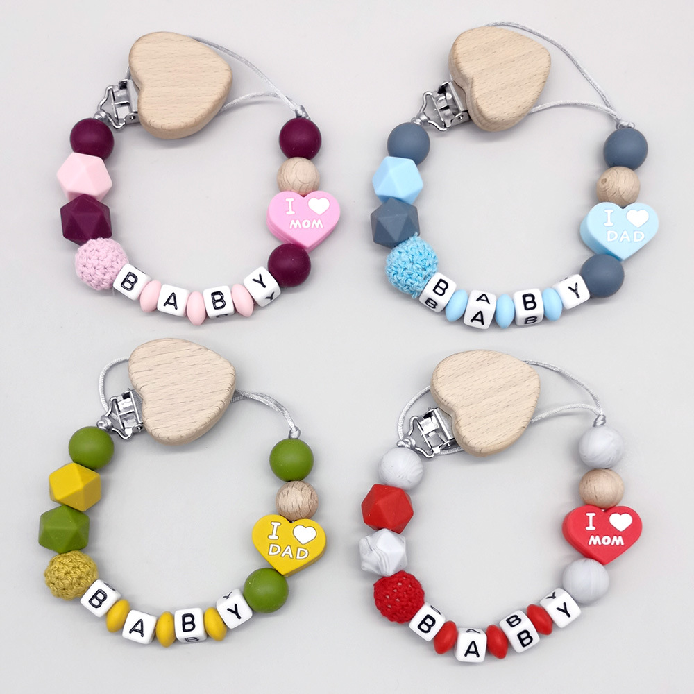 Baby Products For Gift - Customizable Personalized Name baby teether Pacifier