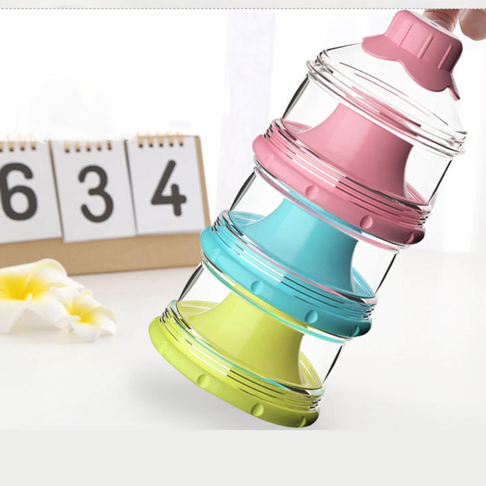 Baby Products Distributor - 3 Layers Baby Milk Powder Pots
