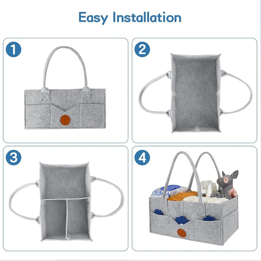 Children's Felt Diaper Storage - Baby Products Newborn ulasan dan harga