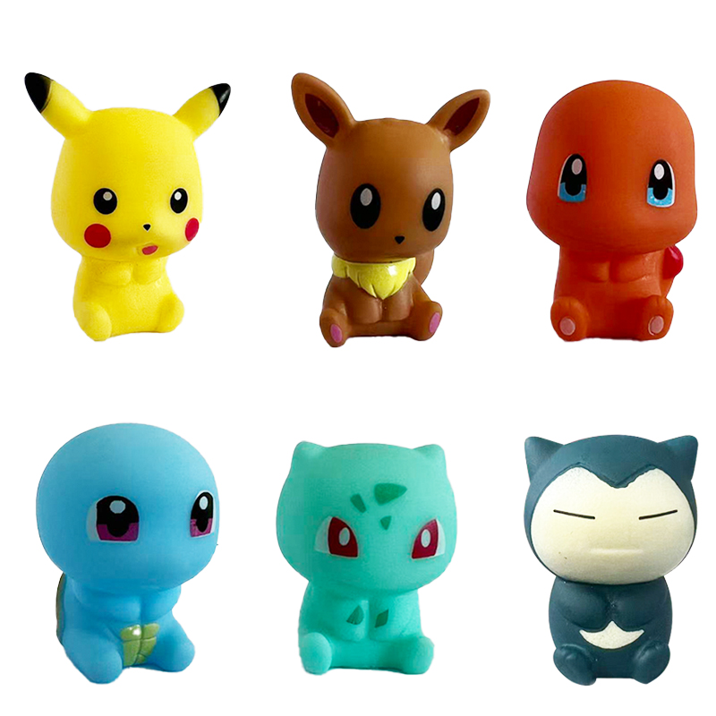 6Pcs Pokemon Bath Toys Pikachu - Baby Products In Japan ulasan dan harga