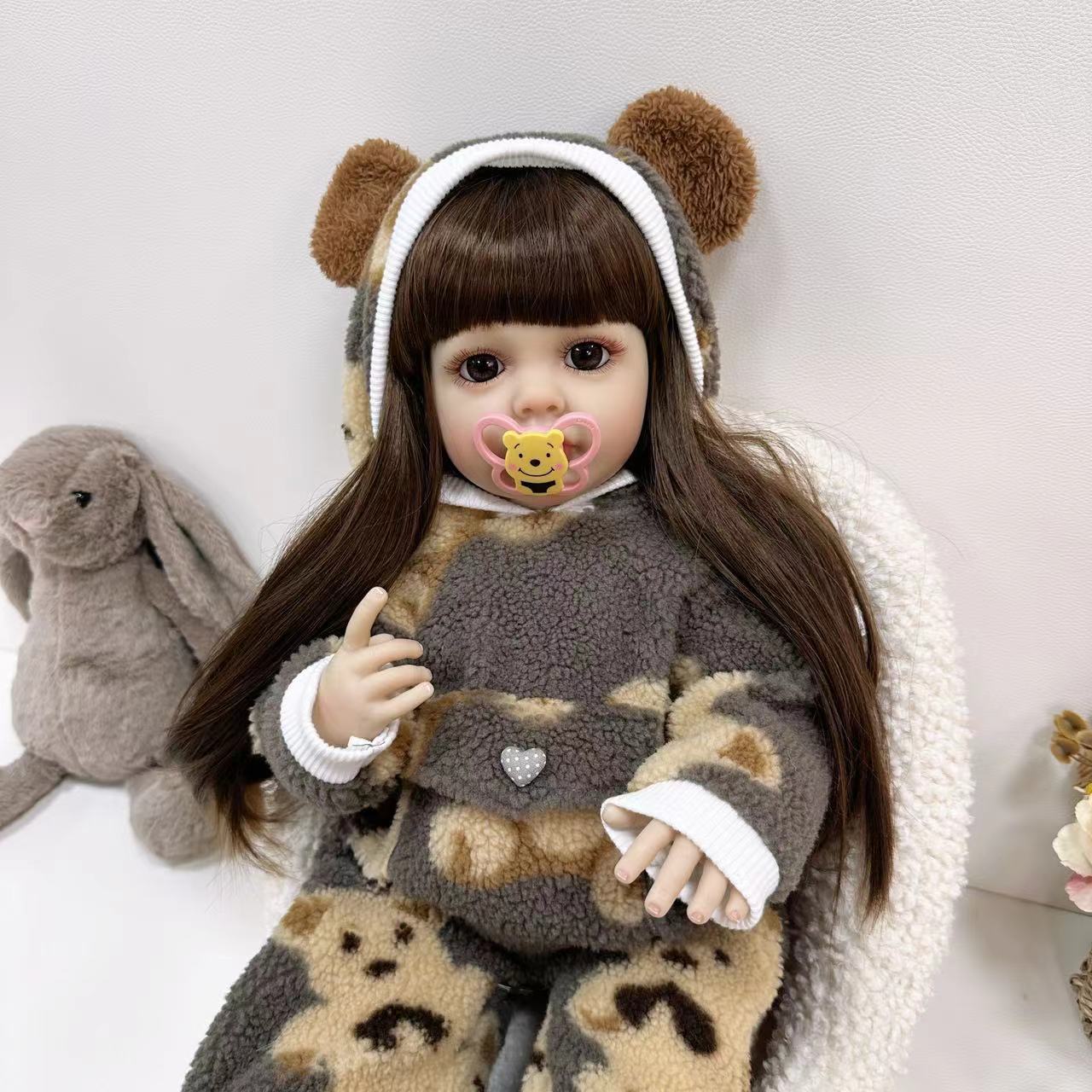 Cokela 55cm Realistic Silicone - Baby Products Newborn ulasan dan harga