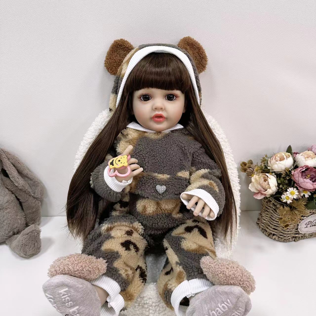 Cokela 55cm Realistic Silicone - Baby Products Newborn ulasan dan harga