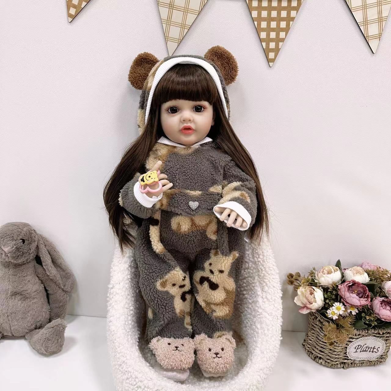 Cokela 55cm Realistic Silicone - Baby Products Newborn ulasan dan harga