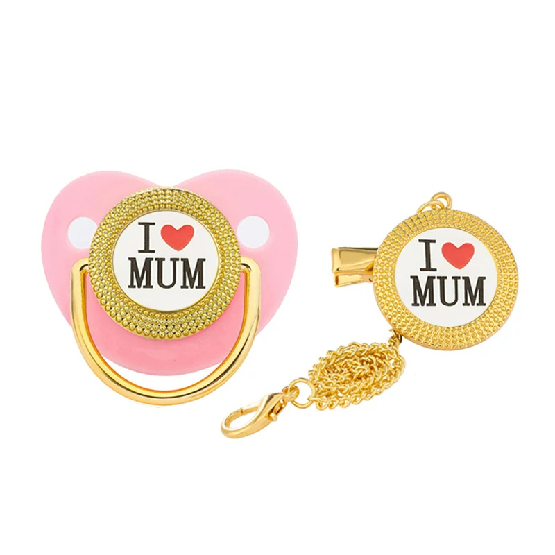 I Love Mum Dad Baby Pacifier C - Baby Products Newborn ulasan dan harga