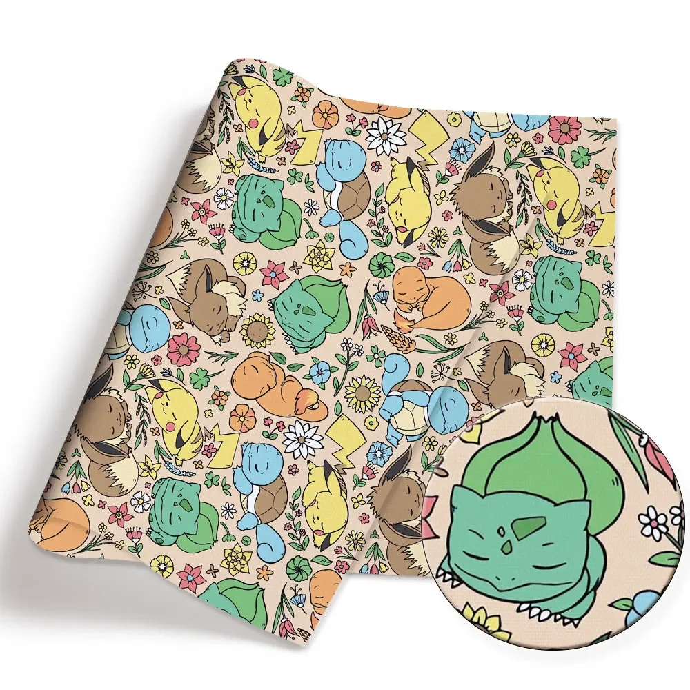 Pokemon Cartoon Fabric140*50cm - Baby Products In Japan ulasan dan harga