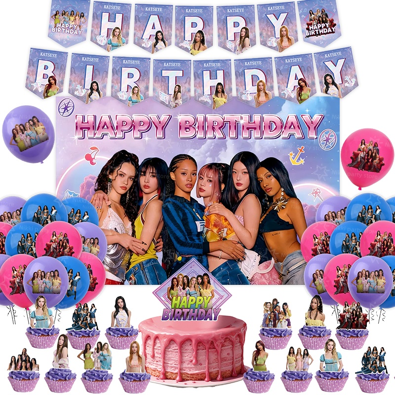New Katseye Birthday Decoratio - Baby Products Poster ulasan dan harga