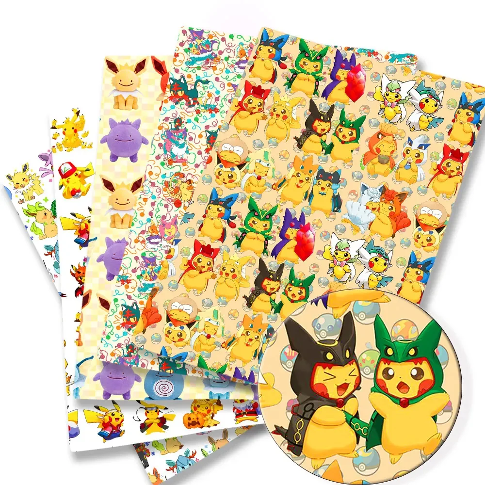 Pokemon Cartoon Fabric140*50cm - Baby Products In Japan ulasan dan harga