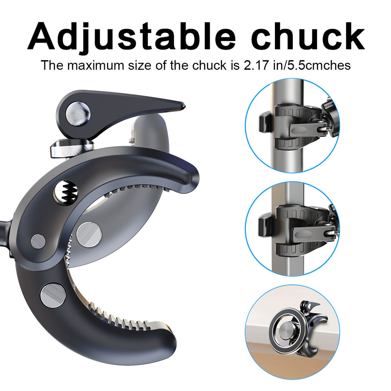 Magnetic Phone Holder Clamp Mo - Stroller Accessories ulasan dan harga