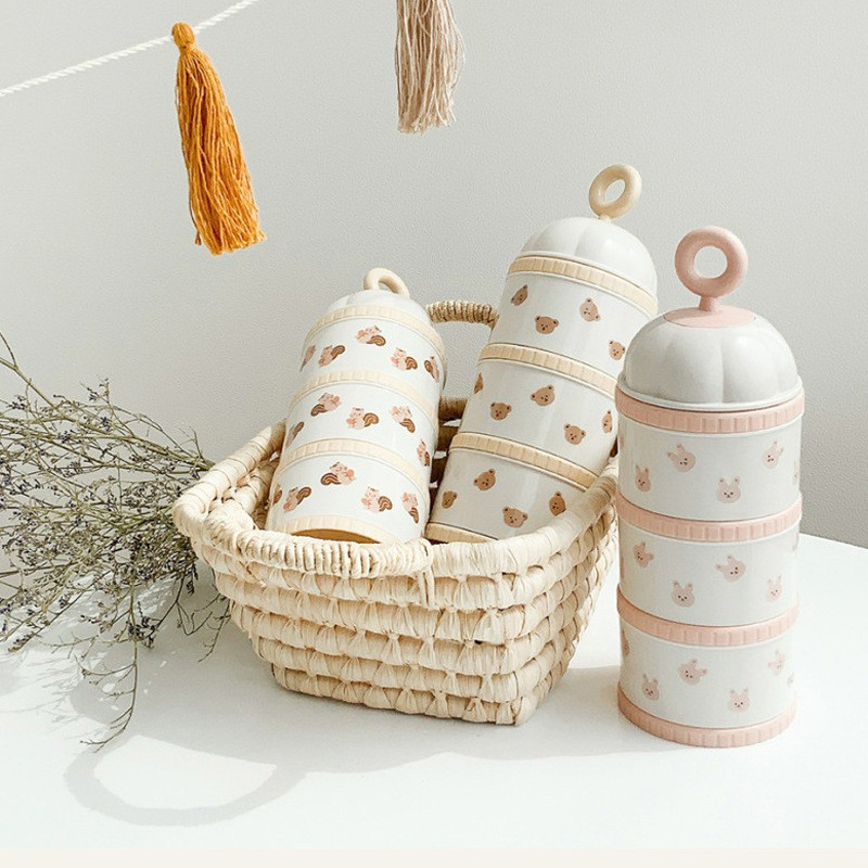 Cute Bear Milk Powder Box Baby - Baby Products Distributor ulasan dan harga