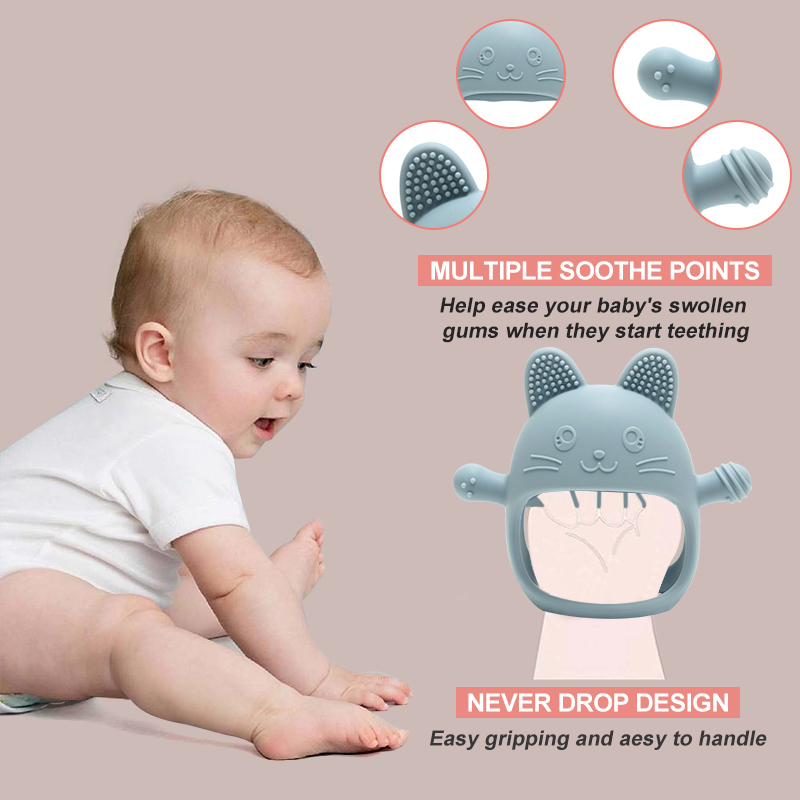 Baby Teething Mittens - Food-G - Baby Products Sale ulasan dan harga